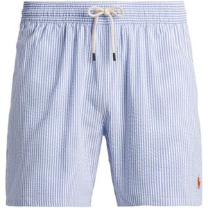 Ralph Lauren, Heren, Badkleding, Blauw, Maat: 2XL Poliester,