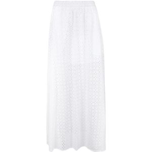 Nude, Dames, Rokken, Wit, Maat: M Katoen,