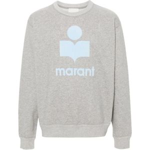 Isabel Marant, Heren, Truien, Grijs, Maat: S Katoen,