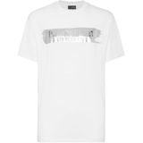 Plein Sport Shirt  zilvergrijs / wit