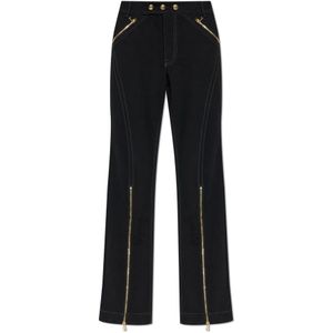 Versace Jeans Couture, Dames, Jeans, Zwart, Maat: W27 Denim,