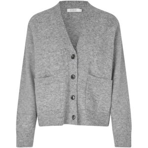 Masai, Dames, Truien, Grijs, Maat: XS Wol,