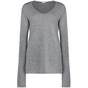 Malo, Dames, Truien, Grijs, Maat: XS Kasjmier,