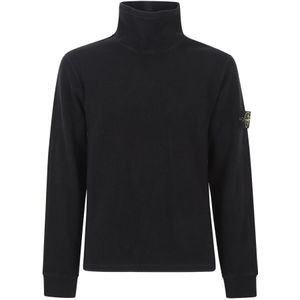 Stone Island, Heren, Truien, Zwart, Maat: L