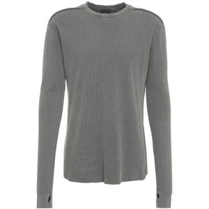 Thom Krom, Heren, Truien, Grijs, Maat: L Katoen,