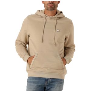 Tommy Jeans, Heren, Sweatshirts & Hoodies, Beige, Maat: S
