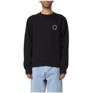 Daily Paper, Heren, Sweatshirts & Hoodies, Zwart, Maat: L Katoen,