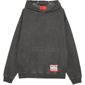 Vision OF Super, Heren, Sweatshirts & Hoodies, Grijs, Maat: M