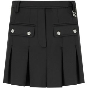 Ganni, Dames, Rokken, Zwart, Maat: M