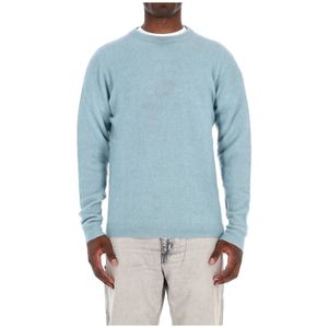 Roberto Collina, Heren, Truien, Groen, Maat: L Zijde,