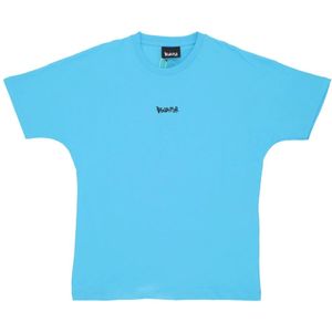 Disclaimer, Heren, Tops, Blauw, Maat: S Katoen,