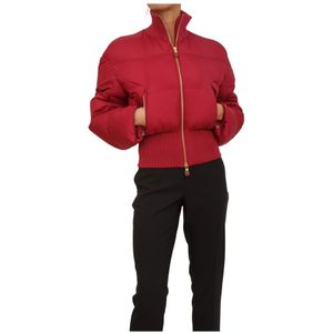 Elisabetta Franchi, Dames, Jassen, Rood, Maat: S Leer,