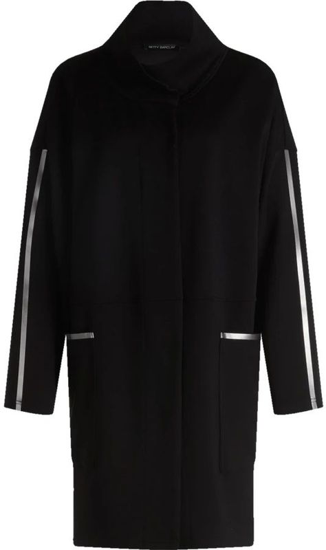 Betty Barclay - Casual Sweatjas - Zwart - Dames