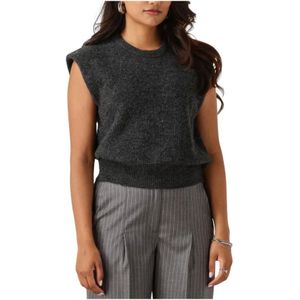 Another Label, Dames, Truien, Grijs, Maat: S