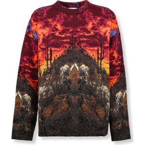 Laneus, Dames, Truien, Veelkleurig, Maat: XS