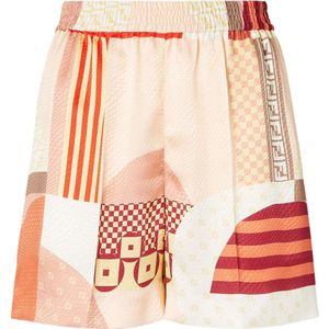 Fendi - Korte Broeken - Veelkleurig - 100% Zijde