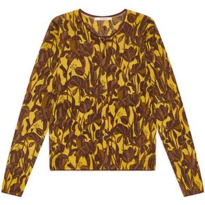 Maliparmi, Dames, Truien, Geel, Maat: XS Wol,