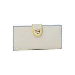 Pinko Wallets & Cardholders , White , Dames , Maat: ONE Size