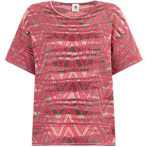 M Missoni, Dames, Tops, Veelkleurig, Maat: M Wol,