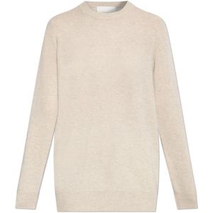 Lisa Yang, Dames, Truien, Beige, Maat: S Kasjmier,