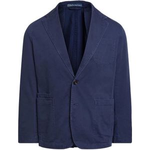 Polo Ralph Lauren, Heren, Jassen, Blauw, Maat: L Katoen,