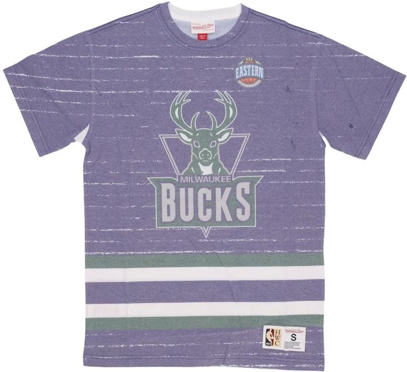 Mitchell & Ness - Jumbotron 3.0 - T-shirt - Milwaukee Bucks - Sublimated