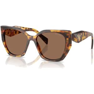 Prada, Dames, Accessoires, Bruin, Maat: 55 MM