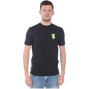 Emporio Armani, Heren, Tops, Zwart, Maat: XL Katoen,