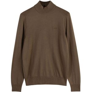 Hugo Boss, Heren, Truien, Groen, Maat: 2XL Wol,