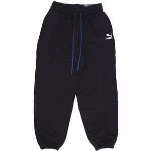 Puma, Dames, Broeken, Zwart, Maat: M Katoen,