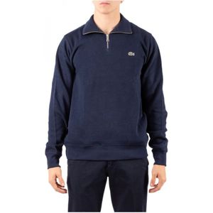 Lacoste, Heren, Sweatshirts & Hoodies, Blauw, Maat: XS