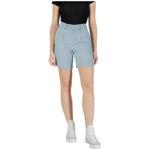 Only, Dames, Korte broeken, Blauw, Maat: S Denim,