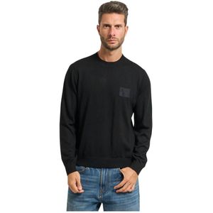 Armani Exchange - XM001329_AF11982 - Trui - Ronde Hals - Logo in Reliëf