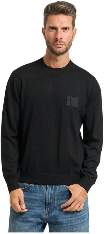 Armani Exchange - XM001329_AF11982 - Trui - Ronde Hals - Logo in Reliëf