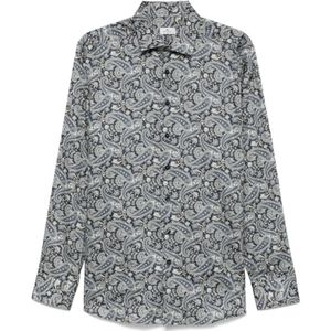 Etro, Heren, Overhemden, Veelkleurig, Maat: L Katoen,