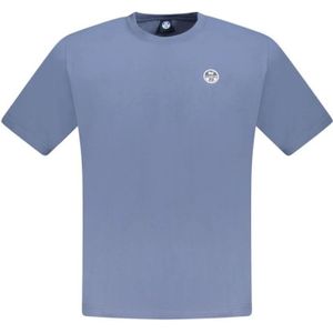 North Sails - T-shirt - Blauw - 100% Katoen