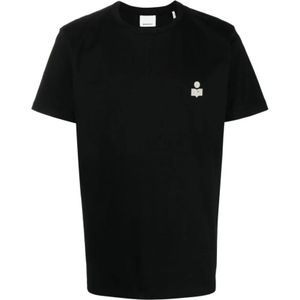 Isabel Marant, Heren, Tops, Zwart, Maat: S Katoen,