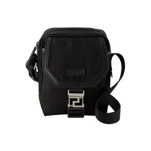 Versace Nylon shoulder-bags , Black , Dames , Maat: ONE Size