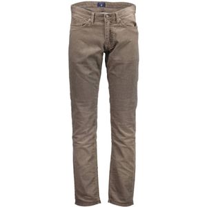 Gant, Heren, Broeken, Beige, Maat: W40 Katoen,