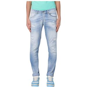 Dondup, Heren, Jeans, Blauw, Maat: W30 Katoen,