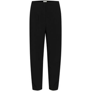 Kaffe, Dames, Broeken, Zwart, Maat: S
