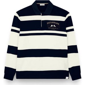 Paul & Shark, Heren, Tops, Blauw, Maat: L Katoen,