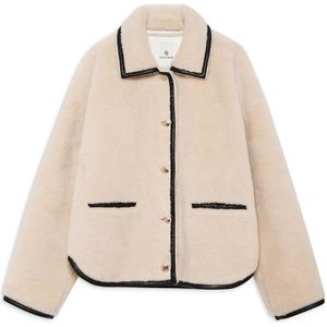 Anine Bing, Dames, Jassen, Beige, Maat: M Wol,