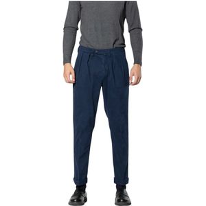 Mason's, Heren, Broeken, Blauw, Maat: XS Katoen,