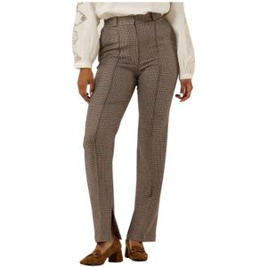 Vanessa Bruno, Dames, Broeken, Bruin, Maat: S