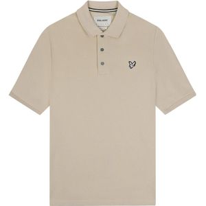 Lyle & Scott, Heren, Tops, Beige, Maat: M Piqué,