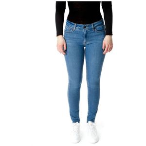 Levi's, Dames, Jeans, Blauw, Maat: W24 L30 Katoen,