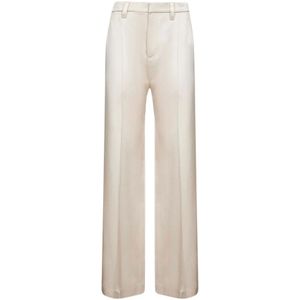 Brunello Cucinelli, Dames, Broeken, Wit, Maat: M