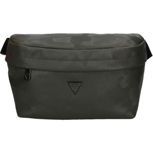 Guess, Heren, Tassen, Groen, Maat: ONE Size Leer,
