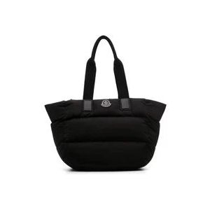 Moncler Caradoc Tote Bag Zwart , Black , Dames , Maat: ONE Size